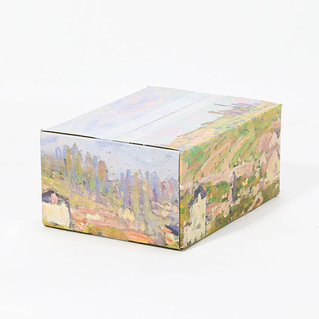 【宅配60サイズ】絵画ダンボール（モネのヴェトゥイユ）-3