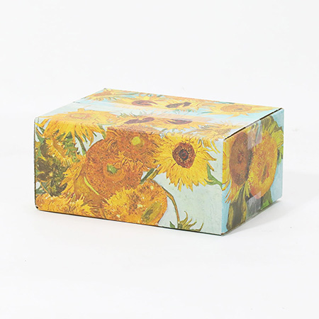 【宅配60サイズ】絵画ダンボール（ゴッホのひまわり）-4