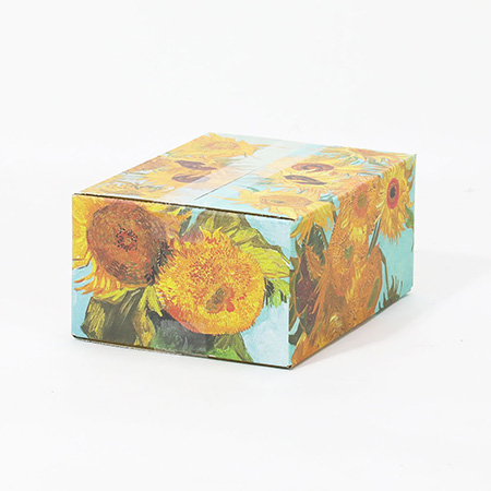【宅配60サイズ】絵画ダンボール（ゴッホのひまわり）-5