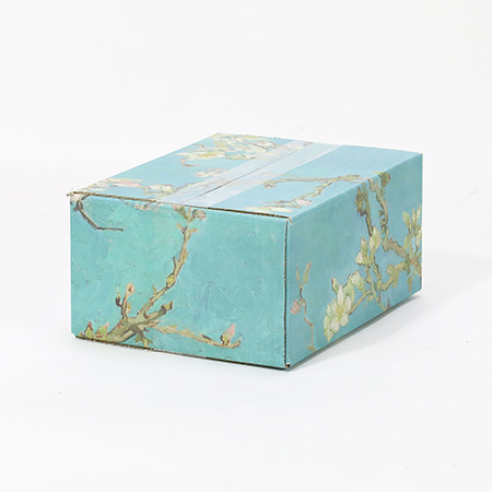 【宅配60サイズ】絵画ダンボール（ゴッホの花咲くアーモンドの木の枝）-3