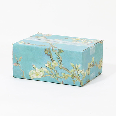 【宅配60サイズ】絵画ダンボール（ゴッホの花咲くアーモンドの木の枝）-4