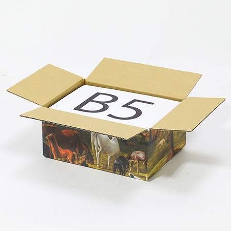 【宅配60サイズ】絵画ダンボール（ジャック＝ローラン・アガセのリヴァーズ卿の種馬牧場）-6