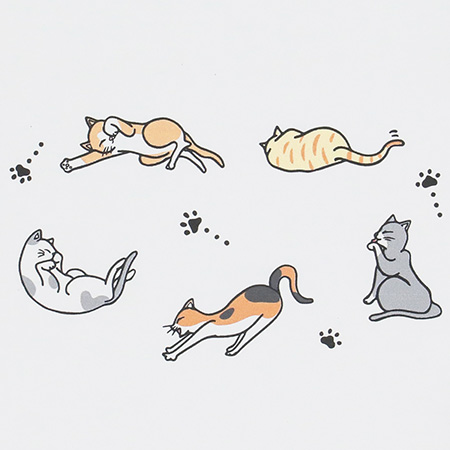 【宅配60サイズ】デザインダンボール（ねこまみれ）-11