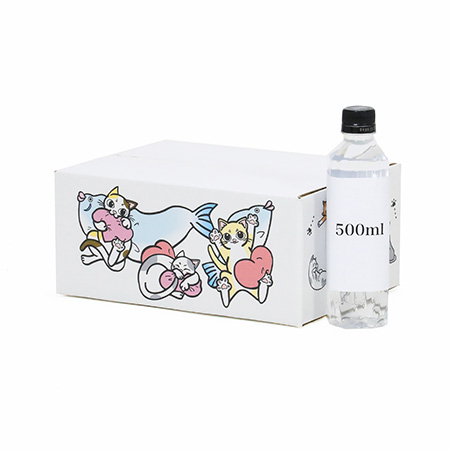 【宅配60サイズ】デザインダンボール（ねこまみれ）-5