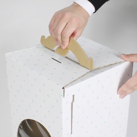 [F-6]大型洋蘭用フラワーBOX(鉢押え付)-6