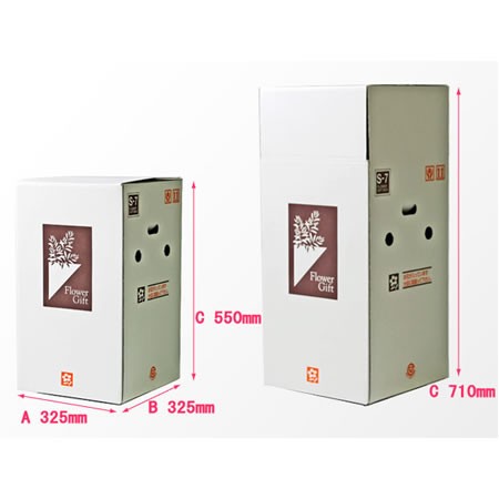 [S-7]高さ可変式140サイズ縦長フラワーBOX(鉢押え付)-2