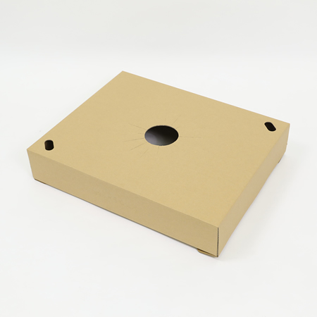 【MB-160R(茶)】5～8寸鉢物用フラワーギフトボックス(鉢押え付)-5