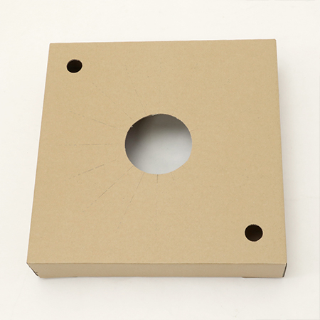 【MB-120S(茶)】6～7寸鉢物用 フラワーギフトボックス(鉢押え付)-5