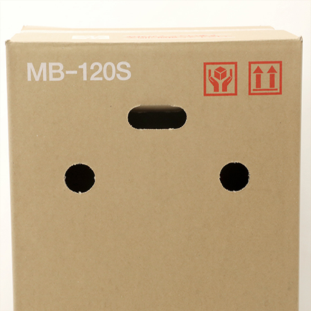【MB-120S(茶)】6～7寸鉢物用 フラワーギフトボックス(鉢押え付)-8