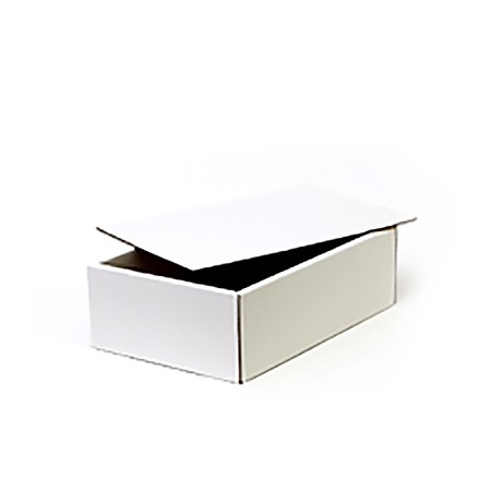 白い清楚なエコノミータイプのギフトボックス（9個用）