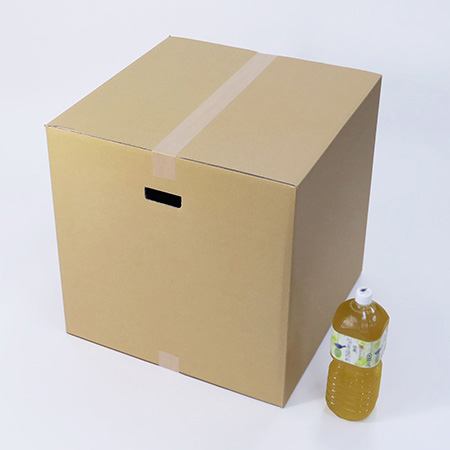 【宅配160サイズ】立方体ダンボール箱(手穴付き)まとめ買い-3