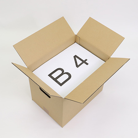 【宅配100サイズ】B4対応/手穴付きダンボール箱まとめ買い-2