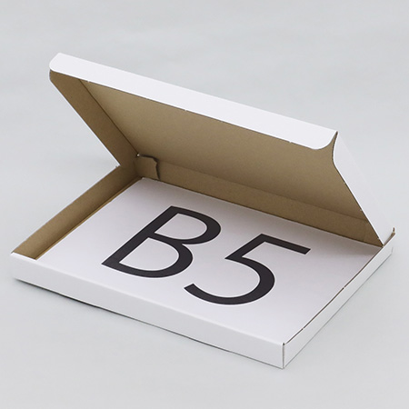 【B5/厚さ2.5cm/表面白】ネコポス対応ダンボール箱まとめ買い-2