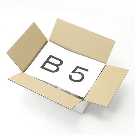 【宅配60サイズ】発送用 小型ダンボール箱 B5サイズ対応(白)まとめ買い-2