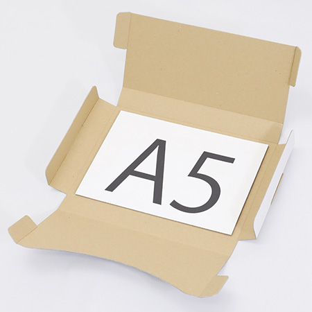 【A5/厚さ3cm/表面白】定番ダンボール箱（ネコポス新規格対応） まとめ買い-2