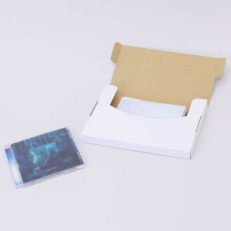 【A5/厚さ2.5cm/表面白】定番ダンボール箱（ネコポス対応） まとめ買い-5