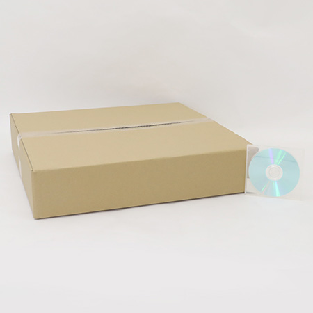 【宅配120サイズ】正方形ダンボール箱 深さ100mm まとめ買い-6
