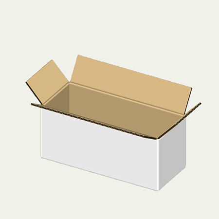フラワーベース梱包用ダンボール箱 | 274×109×116mmでA式タイプの箱