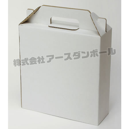 手になじむ持ちやすい手提げ付きカートンBOX