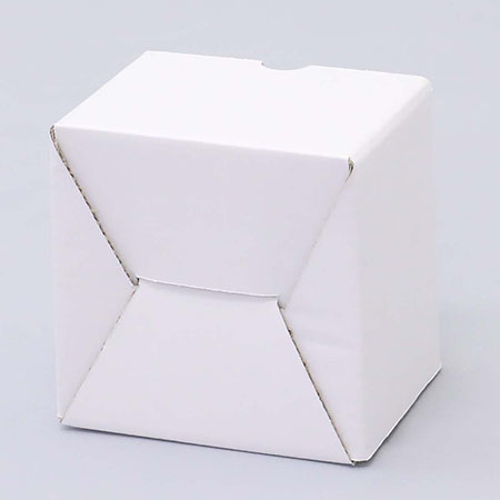 骨壺梱包用ダンボール箱 | 120×120×95mmでB式底組タイプの箱