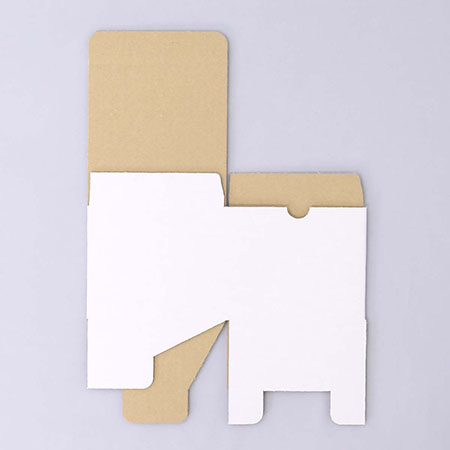 骨壺梱包用ダンボール箱 | 120×120×95mmでB式底組タイプの箱