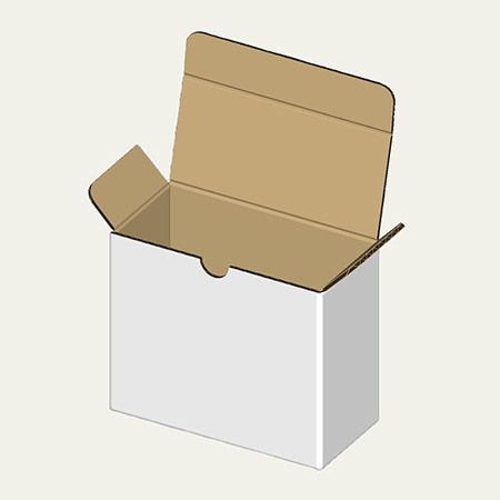 メディカルポーチ梱包用ダンボール箱 | 140×65×115mmでB式底組タイプの箱