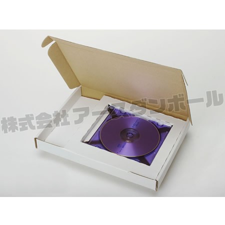 CDとマニュアルの同梱専用設計の箱 | 宅配サイズ60(240×180×25(深さ