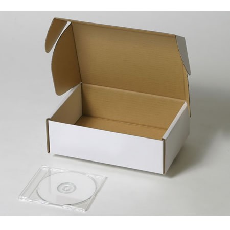 色鉛筆セット梱包用ダンボール箱 | 240×170×80mmでN式額縁タイプの箱