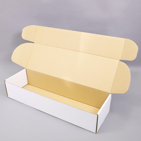 ドール（人形）梱包用ダンボール箱 | 650×200×130mmでN式額縁タイプの箱