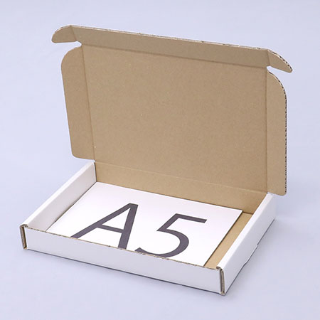 御朱印帳ポーチ梱包用ダンボール箱 | 240×165×30mmでN式額縁タイプの箱
