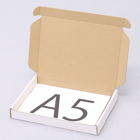カッティングボード梱包用ダンボール箱 | 220×160×27mmでN式額縁タイプの箱