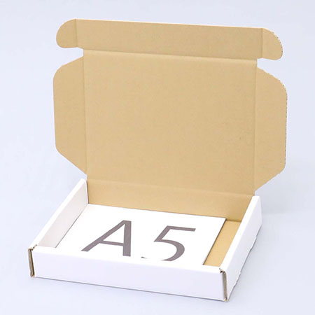 化粧鏡梱包用ダンボール箱 | 250×183×41mmでN式額縁タイプの箱