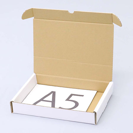 女優ミラー梱包用ダンボール箱 | 248×181×36mmでN式額縁タイプの箱 