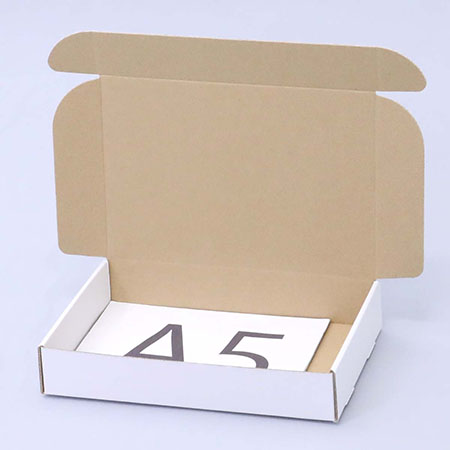 耐熱食器梱包用ダンボール箱 | 253×174×44mmでN式額縁タイプの箱