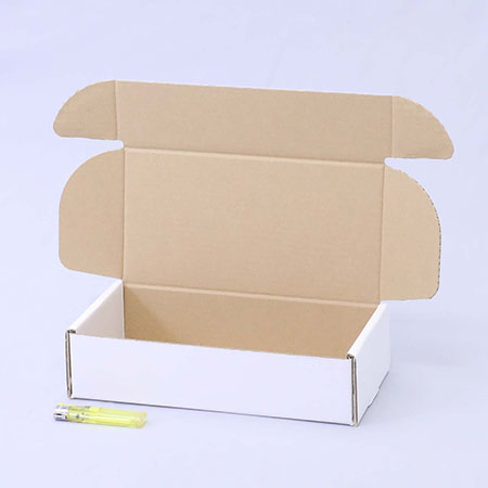 タックルボックス梱包用ダンボール箱 | 251×128×62mmでN式額縁タイプの箱