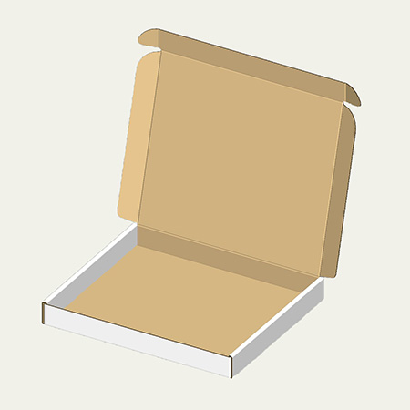 ハニカムゲルクッション梱包用ダンボール箱 | 430×373×46mmでN式額縁タイプの箱