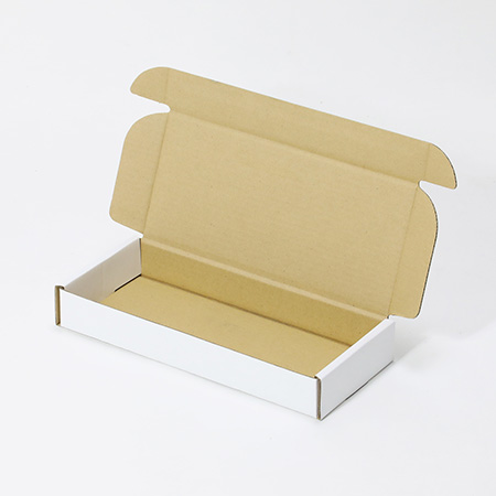 焼き鳥皿梱包用ダンボール箱 | 285×125×40mmでN式額縁タイプの箱