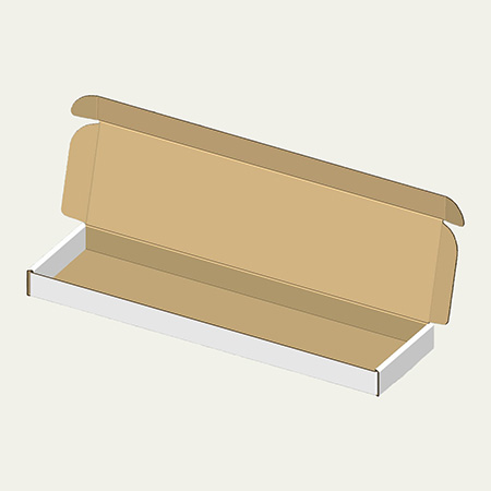 木べら梱包用ダンボール箱 | 335×90×22mmでN式額縁タイプの箱