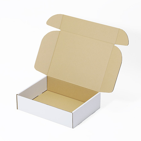 ビジネスバッグ梱包用ダンボール箱 | 390×297×100mmでN式額縁タイプの箱