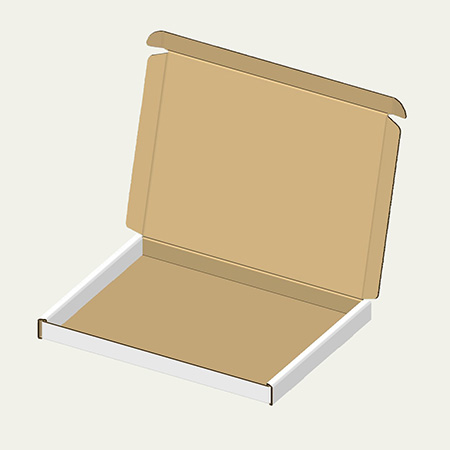 サービングボード梱包用ダンボール箱 | 316×241×23mmでN式額縁タイプの箱