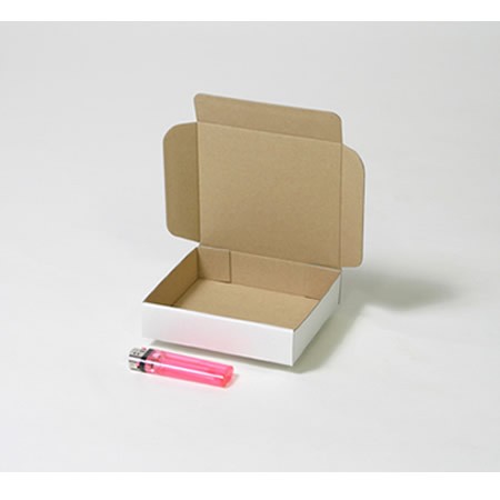 ヒートシンク梱包用ダンボール箱 | 120×112×28mmでN式簡易タイプの箱