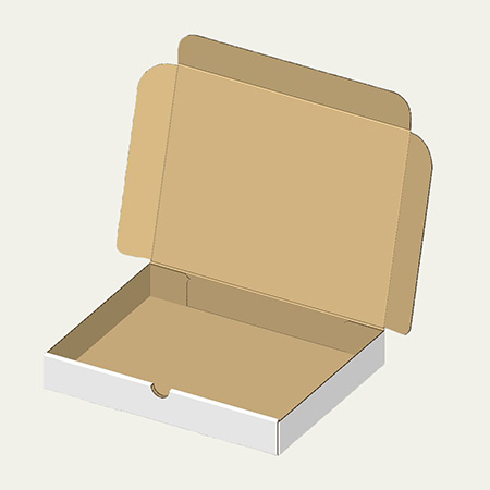 タブレットケース梱包用ダンボール箱 | 245×190×35mmでN式簡易タイプの箱