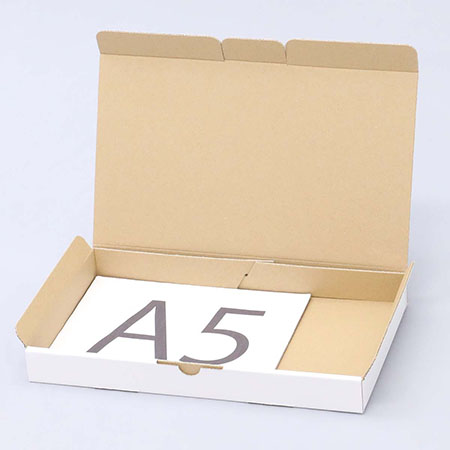 ウエストポーチ梱包用ダンボール箱 | 300×172×32mmでN式差込タイプの箱