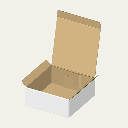野菜青果パック梱包用ダンボール箱 | 193×191×77mmでN式差込タイプの箱