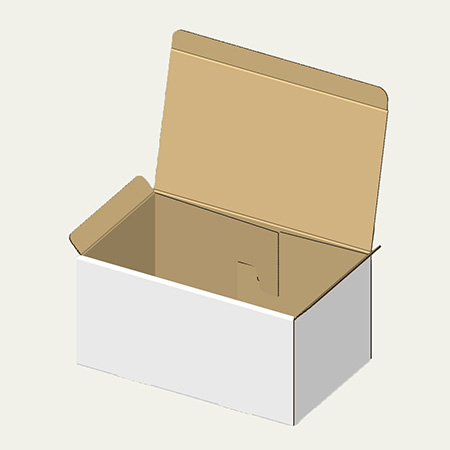 アイロン梱包用ダンボール箱 | 314×180×153mmでN式差込タイプの箱