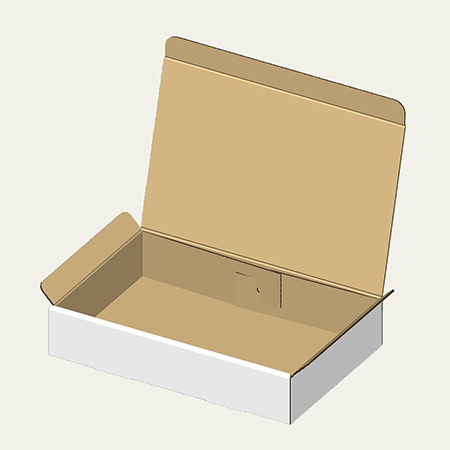 コンロコーナーラック梱包用ダンボール箱 | 315×195×59mmでN式差込タイプの箱