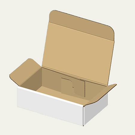 パッチン錠梱包用ダンボール箱 | 148×83×42mmでN式差込タイプの箱