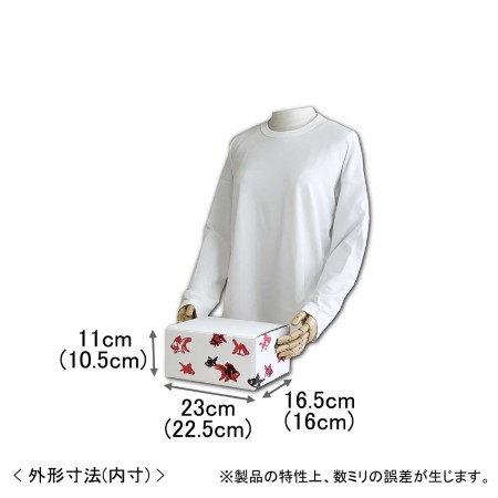 【宅配60サイズ】デザインダンボール箱 （金魚柄）-2