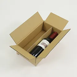 ワイン ハーフボトル2本入る50サイズ（クラフト）