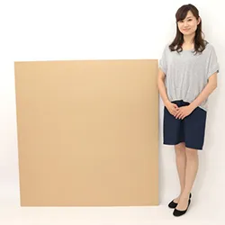 【120cm角/茶】ダンボールシート（板ダンボール）3mm厚で加工しやすい